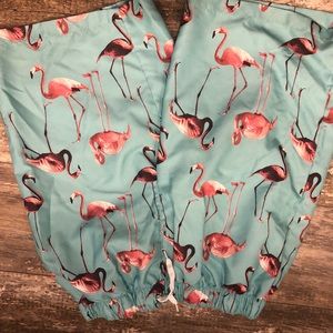 Swim trunks boys ! Sz 18-20 husky flamingo